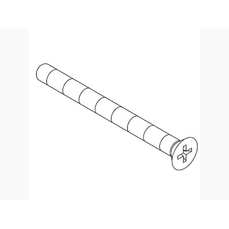 Kohler Screw 8-32 X 2.500, Flat Head 1047054